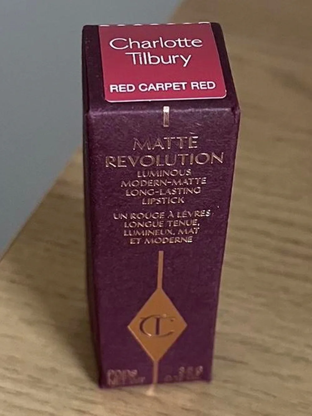 Charlotte Tilbury Red Carpet Red Matte Revolution Lipstick NWT